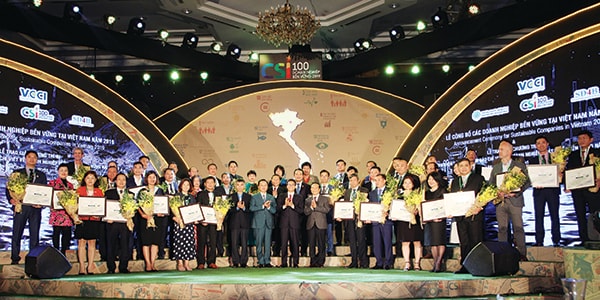 VCCI vinh danh 106 doanh nghiệp phát triển bền vững năm 2019