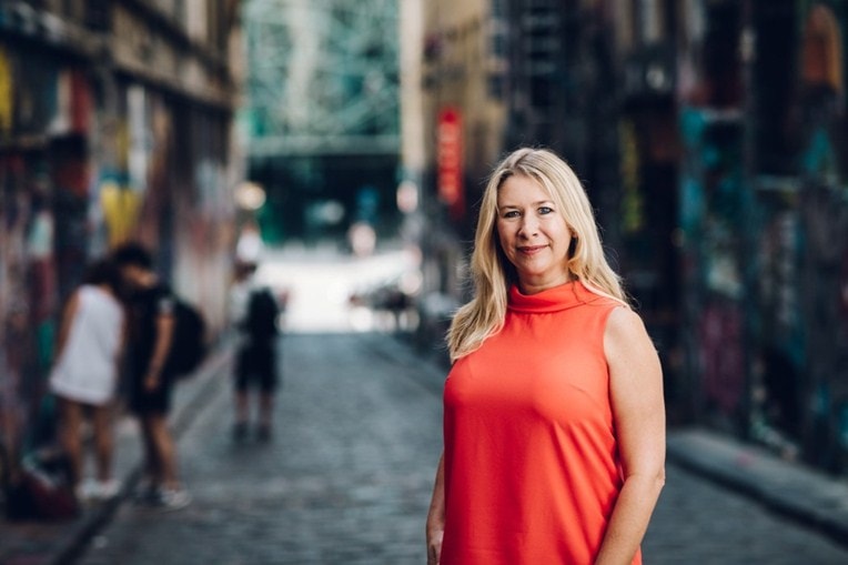 Katy Barfield, người sáng lập startup Yume; Ảnh: ideashoist