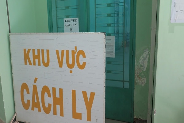 khu vực cách ly của bệnh viện Nhiệt đới Khánh Hòa