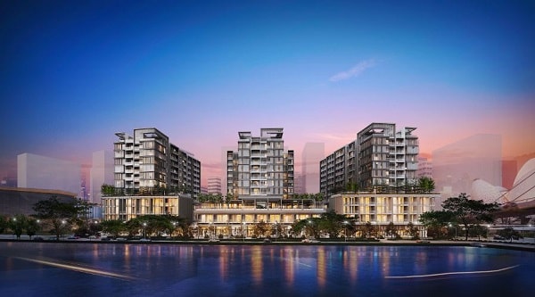 Phối cảnh Khu căn hộ dự án