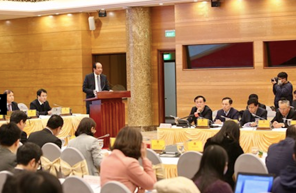 Chủ trì họp báo Chính phủ thường kỳ tháng 2/2020 chiều ngày 3/3,