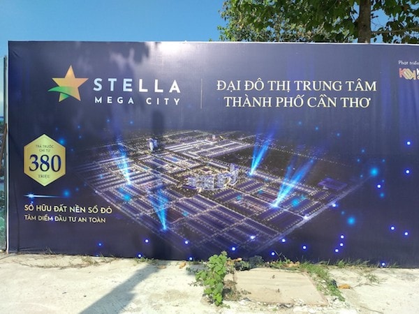 rên địa bàn Cần Thơ không có dự án nào mang tên Stella Mega City được Sở Xây dựng và UBND TP Cần Thơ phê duyệt.