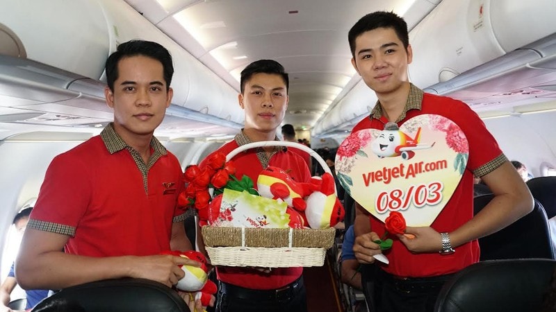 8/3 cho một nửa xinh đẹp của thế giới, Vietjet giảm 83% giá vé.