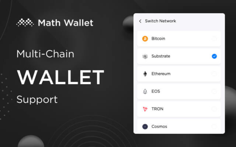 các tính năng, ứng dụng Math Wallet cho thấy rõ định hướng trở thành một giải pháp toàn diện về việc lưu trữ và sử dụng tài sản mã hóa cũng như các sản phẩm công nghệ blockchain, tiêu biểu