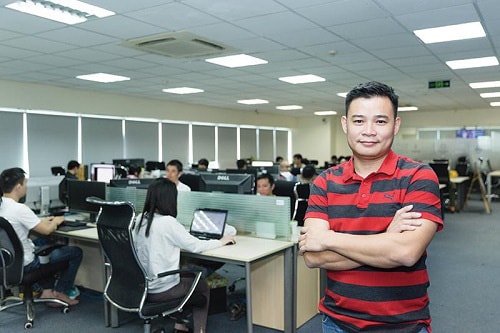 Nhà sáng lập DesignBold Hùng Đinh. Ảnh: Báo Đầu Tư