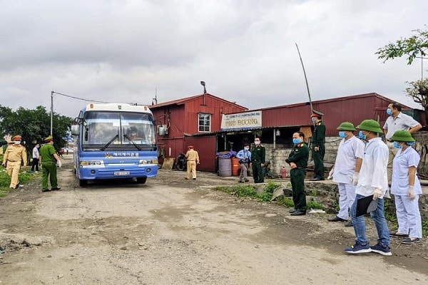 Công tác kiểm soát dịch COVID-19 được thực hiên rất nghiêm ngặt