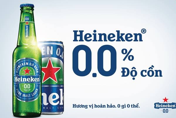 Heineken không độ cồn đã chính thức có mặt trên thị trường Việt Nam