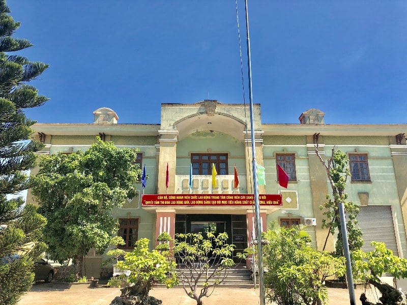 Trụ sở Trung tâm Công viên cây xanh Đồng Hới
