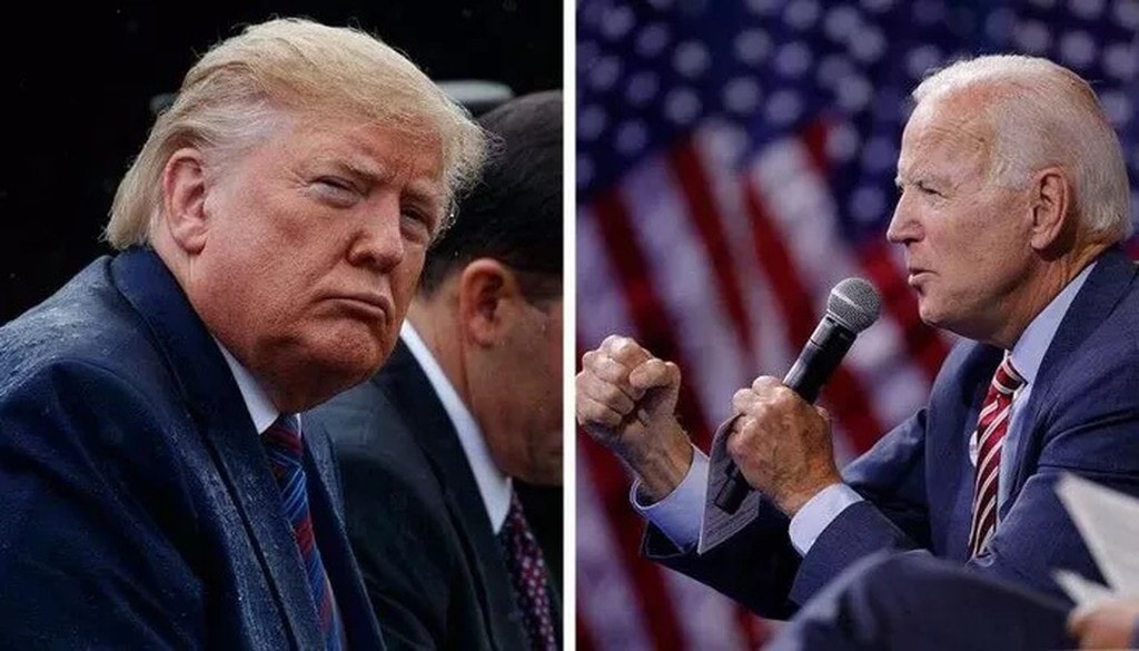 Donald Trump sẽ đối mặt Joe Biden trong cuộc Tổng tuyển cử nước Mỹ tới đây.