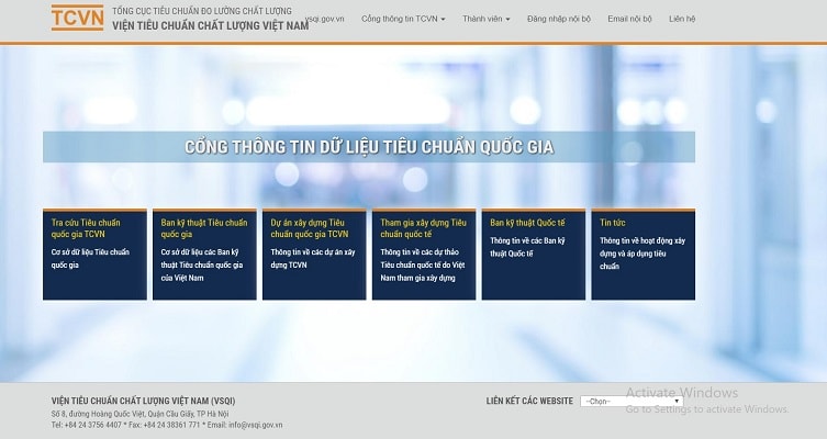 Các doanh nghiệp có thể truy cập vào website http://tieuchuan.vsqi.gov.vn/ để tìm hiểu thông tin và sử dụng miễn phí tiêu chuẩn liên quan đến lĩnh vực trang thiết bị y tế.