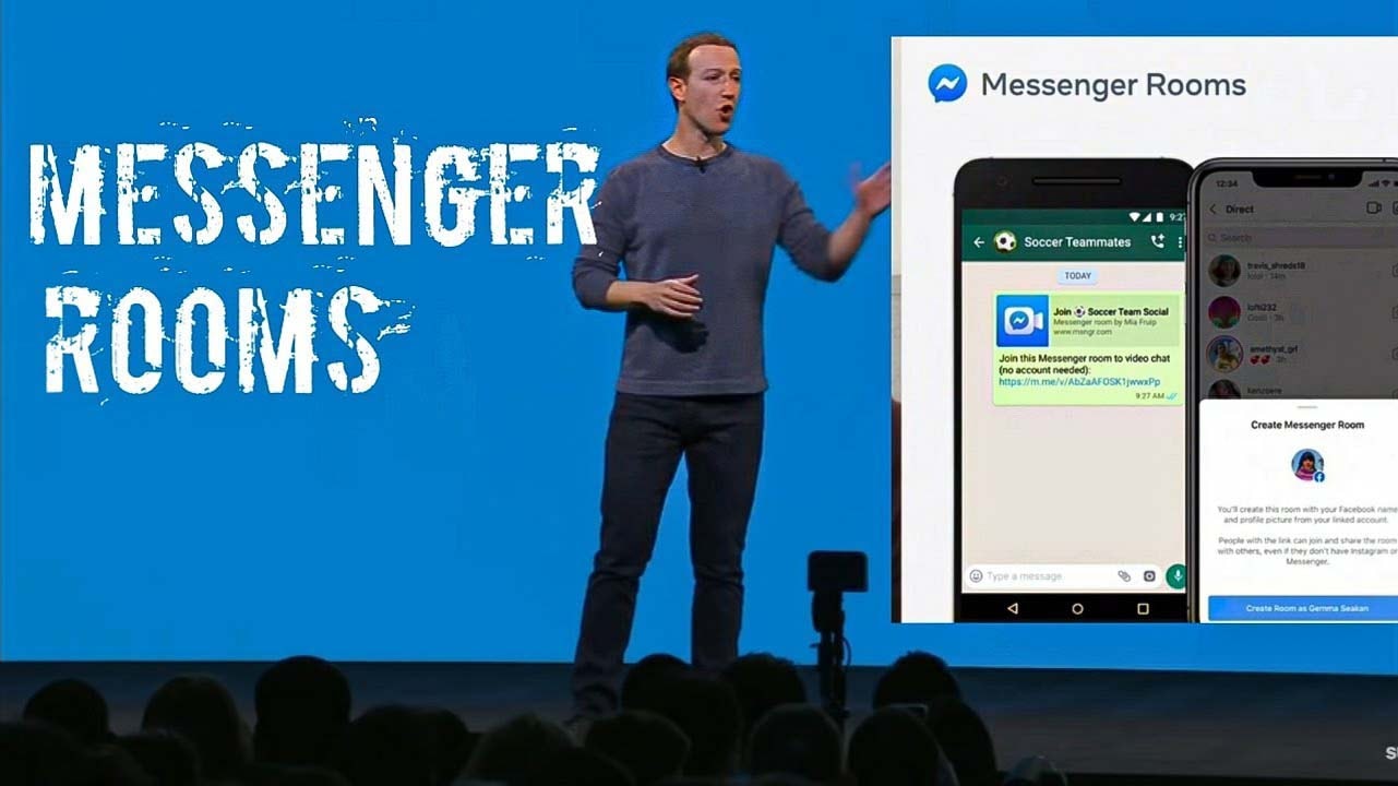 p/Facebook vừa công bố một dịch vụ mới Messenger Room