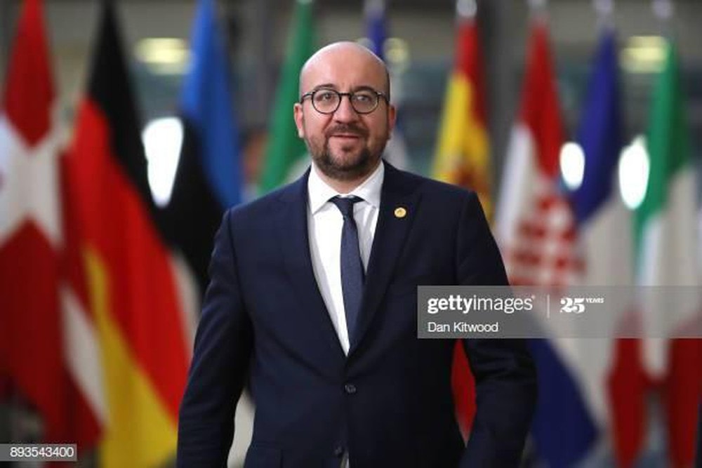 Charles Michel, chủ tịch Hội đồng các nhà lãnh đạo quốc gia Châu Âu của EU.