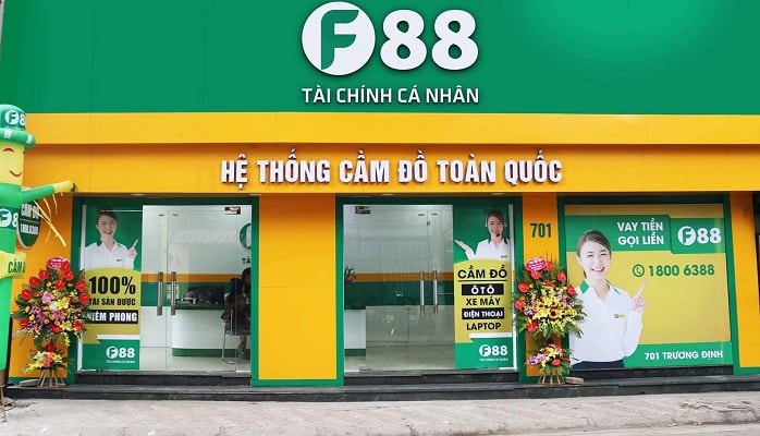 mô hình kinh doanh, F88 chỉ cho vay thế chấp tài sản và không cho vay tín chấp. 