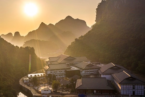 Hình ảnh Nhật Bản được tái hiện tại Yoko Onsen Quang Hanh.