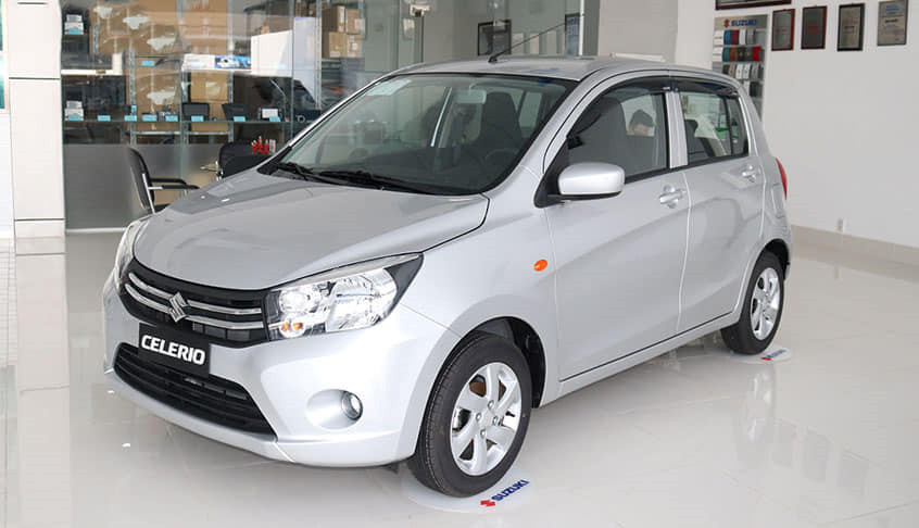 Suzuki Celerio được nhập khẩu từ Indonesia.