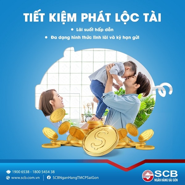 “Tiết kiệm Phát Lộc Tài” với lãi suất hấp dẫn và các tính năng vượt trội.