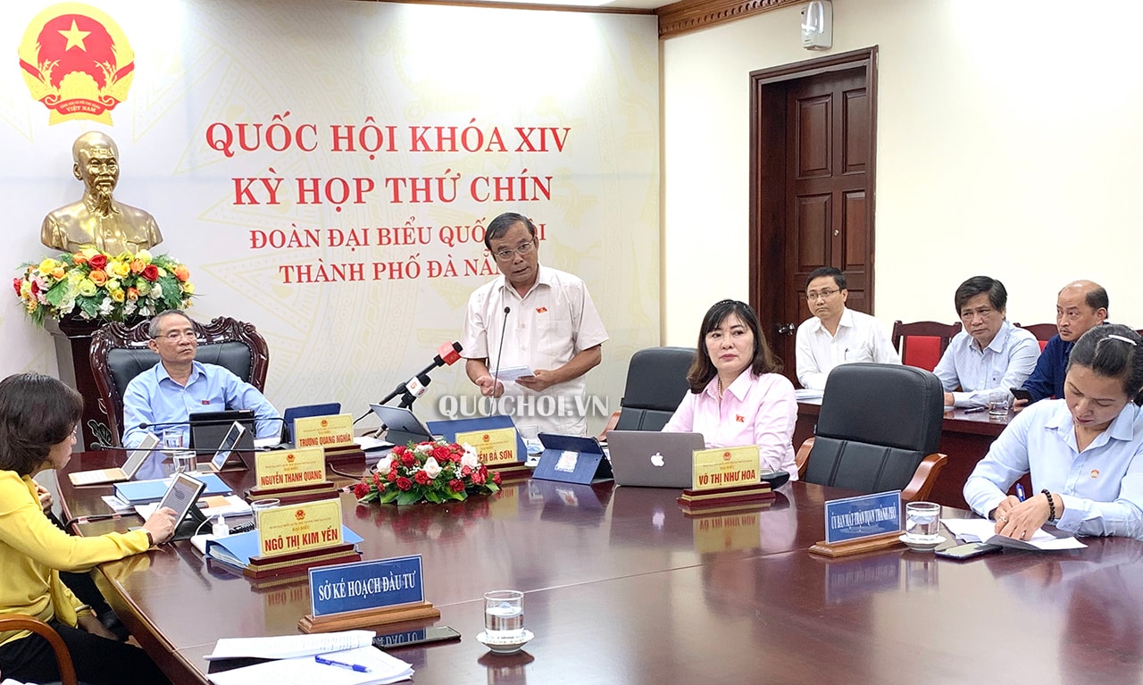 Đại biểu Quốc hội Nguyễn Bá Sơn, Phó Trưởng Đoàn đại biểu Quốc hội thành phố Đà Nẵng