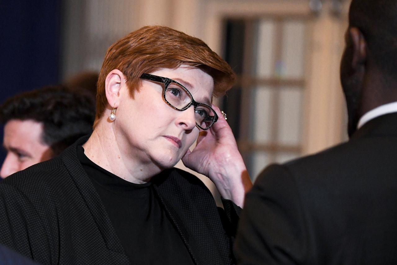 Ngoại trưởng Úc, Marise Payne.