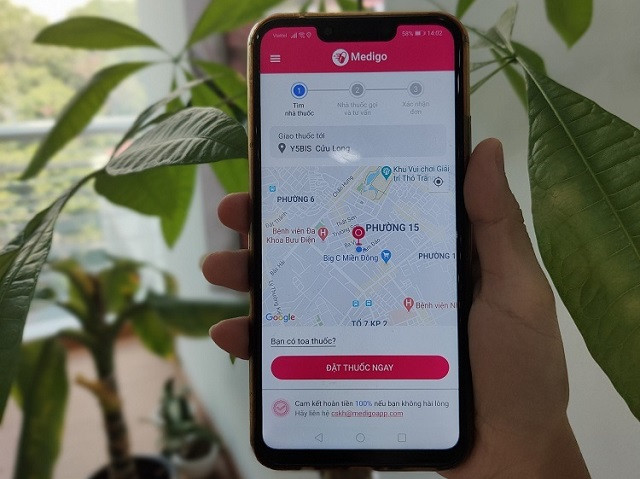 Ứng dụng mua thuốc online Medigo