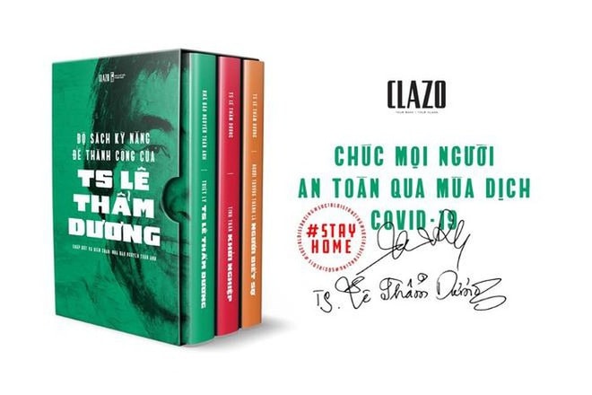 Bộ 3 cuốn sách của TS Lê Thẩm Dương.