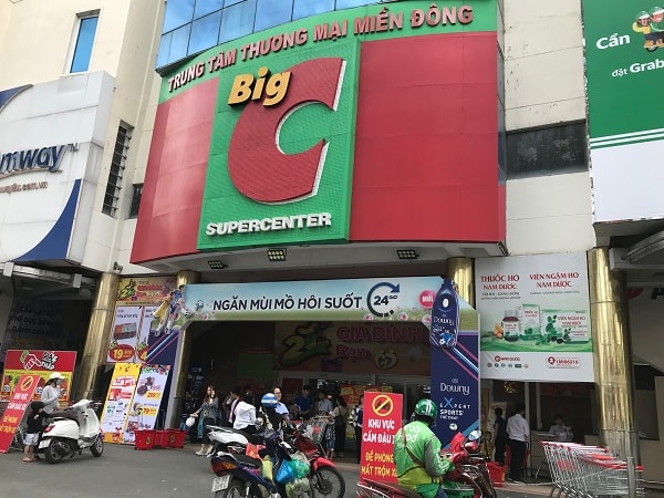 Big C Miền Đông, một trong những địa điểm mua sắm yêu thích và quen thuộc của người dân TP. HCM.