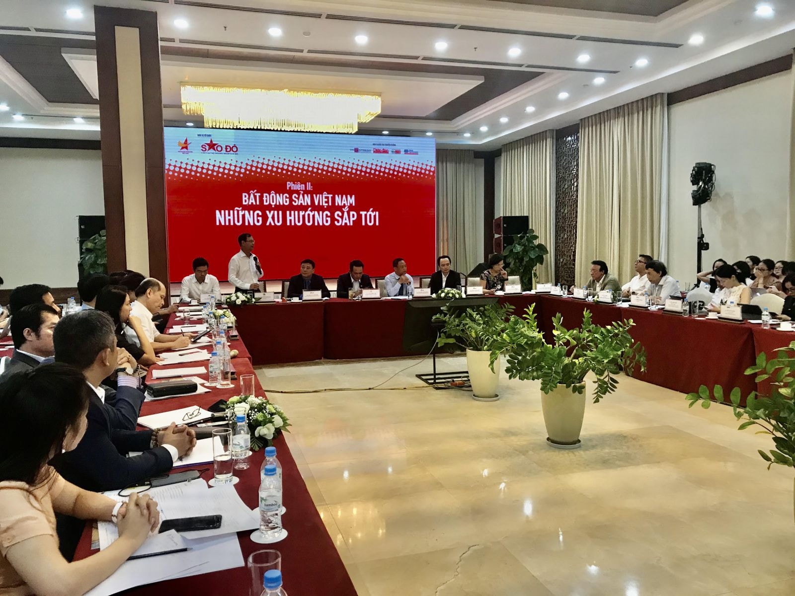 ông Nguyễn Mạnh Hà, Phó Chủ tịch Hiệp hội Bất động sản Việt Nam chia sẻ tại Toạ đàm