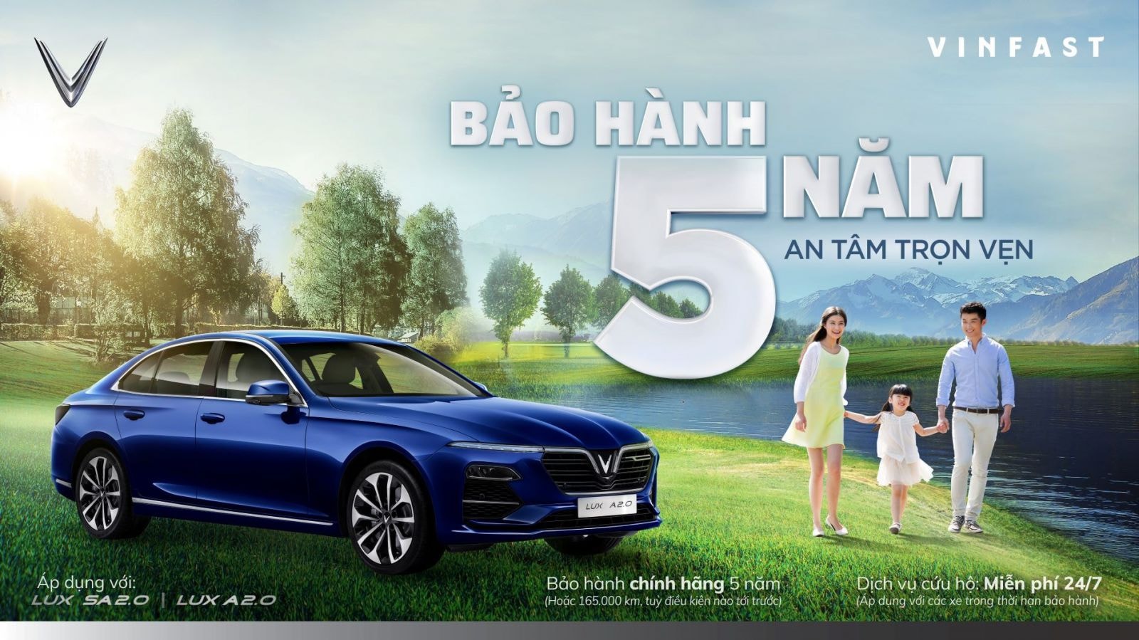 VinFast tăng thời hạn bảo hành lên 5 năm 