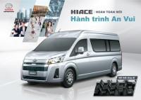 Ra mắt Toyota Hiace thế hệ mới, Toyota Granvia hoàn toàn mới và Toyota Land Cruiser Prado 2020