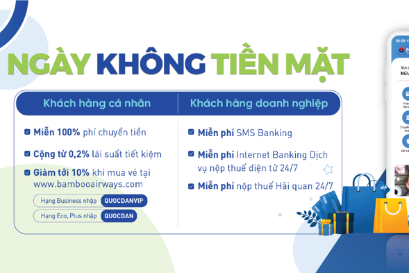 Hưởng ứng chủ trương của Chính phủ và  NHNN về đẩy mạnh thanh toán không dùng tiền mặt, NCB đã triển khai một loạt chương trình khuyến mãi dành cho khách hàng cá nhân và doanh nghiệp.