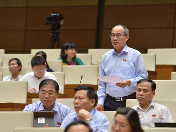 Bí thư Thành uỷ TP HCM Nguyễn Thiện Nhân 