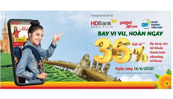 Chương trình là sản phẩm khai thác hệ sinh thái của HDBank nhằm mang đến cho khách 