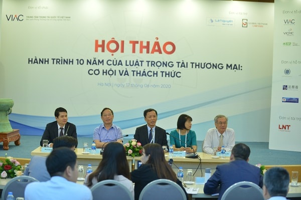 hội thảo “Hành trình 10 năm của Luật Trọng tài thương mại: Cơ hội và thách thức” thu hút sự quan tâm của rất nhiều diễn giả, chuyên gia, và doanh nghiệp.