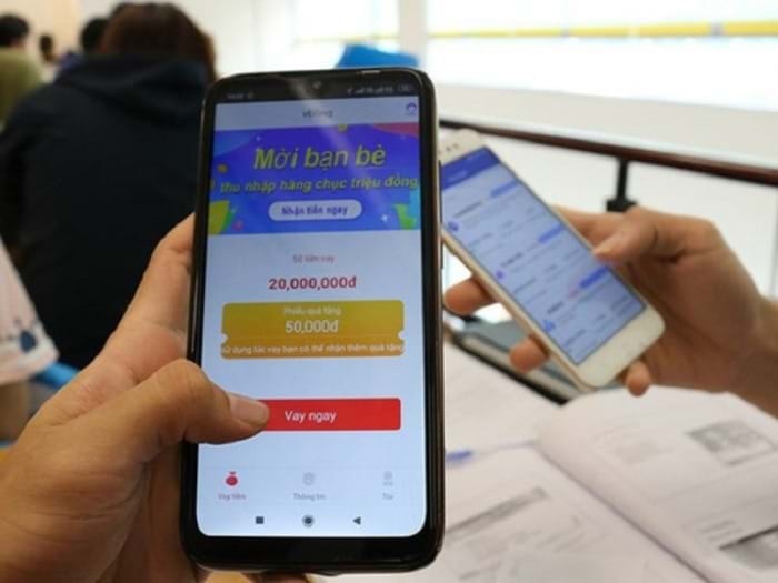 Các App tín dụng đen đang hoàn hành khắp nơi