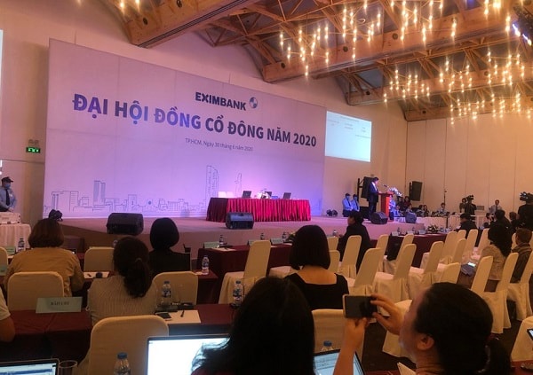 ĐHCĐ thường niên 2020 của Eximbank tiếp tục lặp lại kịch bản đã diễn ra trong năm 2019 là không đủ túc số để tiến hành. 