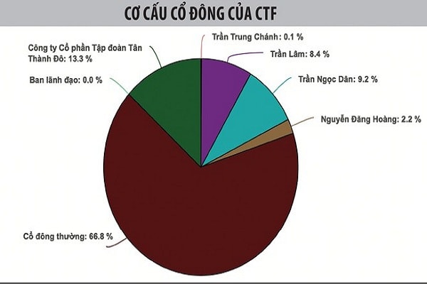 Cơ cấu cổ đông của CTF