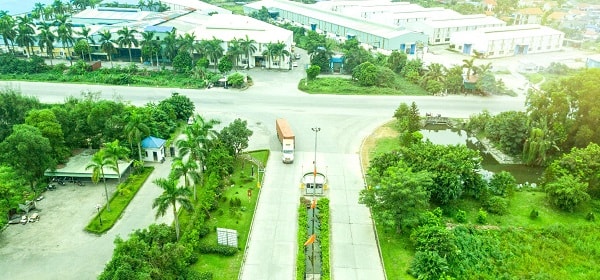 Một góc KCN Nam Cầu Kiền