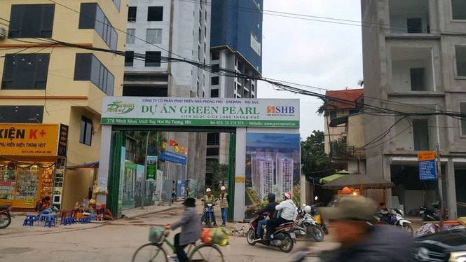 Cùng tọa lạc tại Minh Khai, Hai Bà Trưng, Hà Nội, dự án Green Pearl cũng được cho là vướng vào lùm xùm tương tự