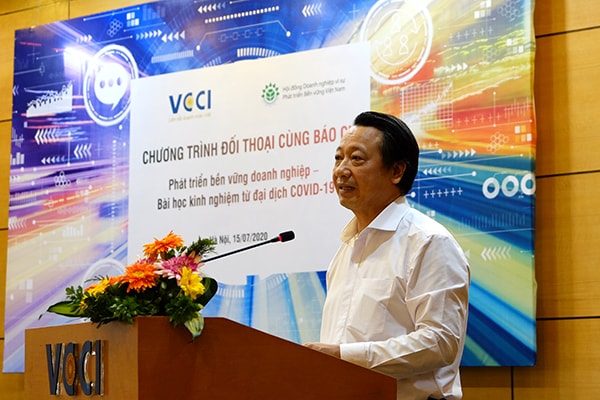 ông Nguyễn Quang Vinh – Tổng Thư ký VCCI, Phó Chủ tịch VBCSD 