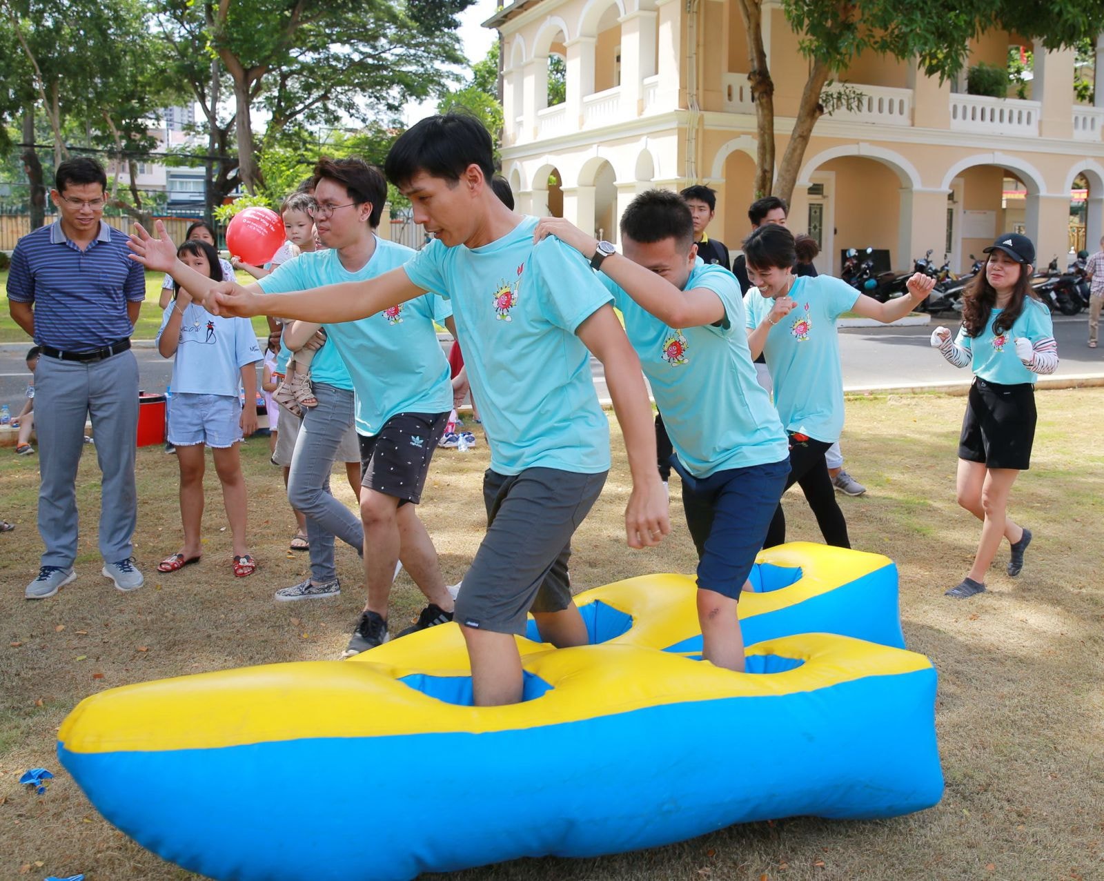 Các thành viên tham gia Hội thao