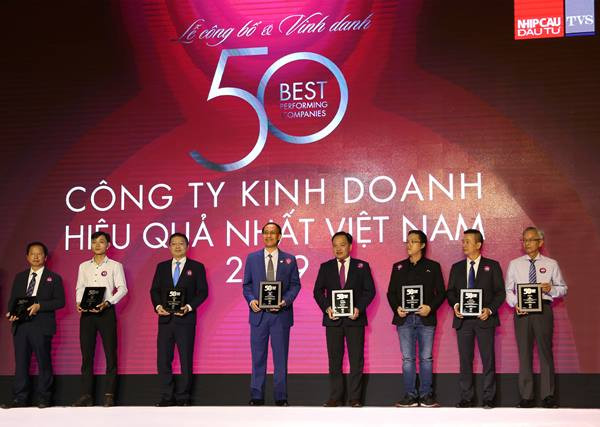 Nhựa Bình Minh nhận giải thưởng Top 50 trên sàn chứng khoán 