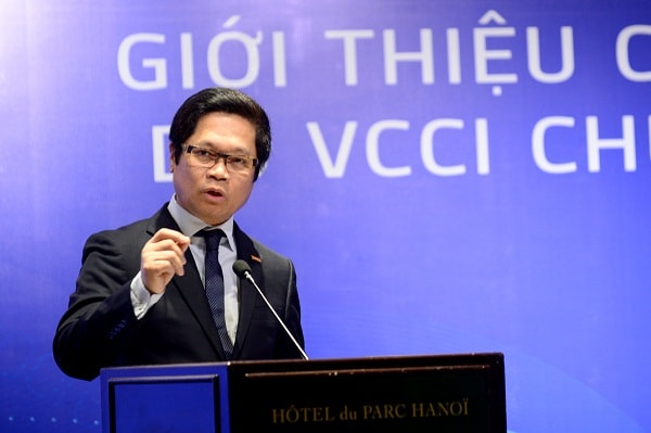 TS. Vũ Tiến Lộc, Chủ tịch VCCI, Chủ tịch ASEAN BIS 2020, Chủ tịch VBS 2020. Ảnh: Quốc Tuấn