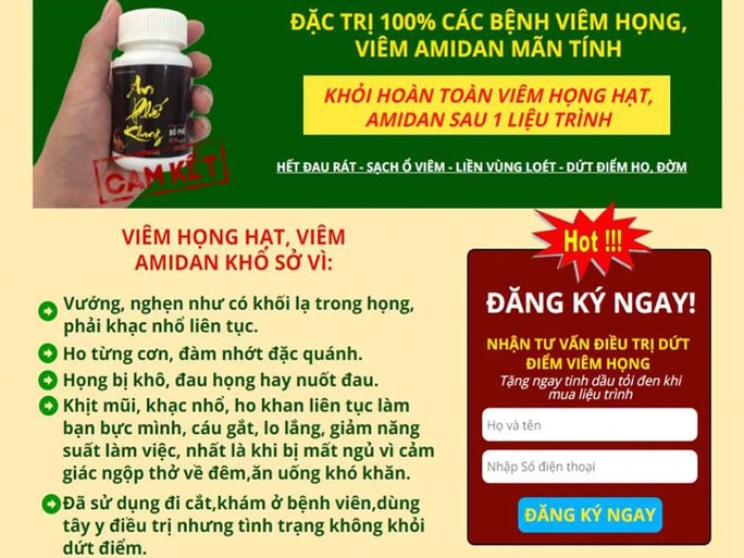 Nhiều sản phẩm vẫn đang được quảng cáo công dụng như thuốc, liệu chế tài quản lý đã đủ mạnh?