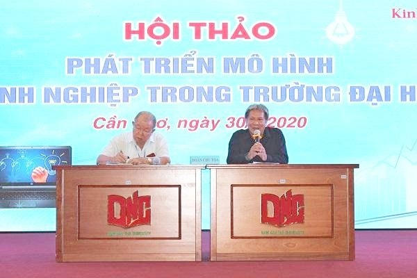 ĐH Nam Cần Thơ tiên phong áp dụng mô hình doanh nghiệp trong trường học.