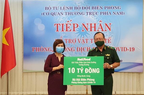 NutiFood trao quà tặng dinh dưỡng với tổng giá trị 10 tỷ đồng cho Bộ đội Biên phòng 