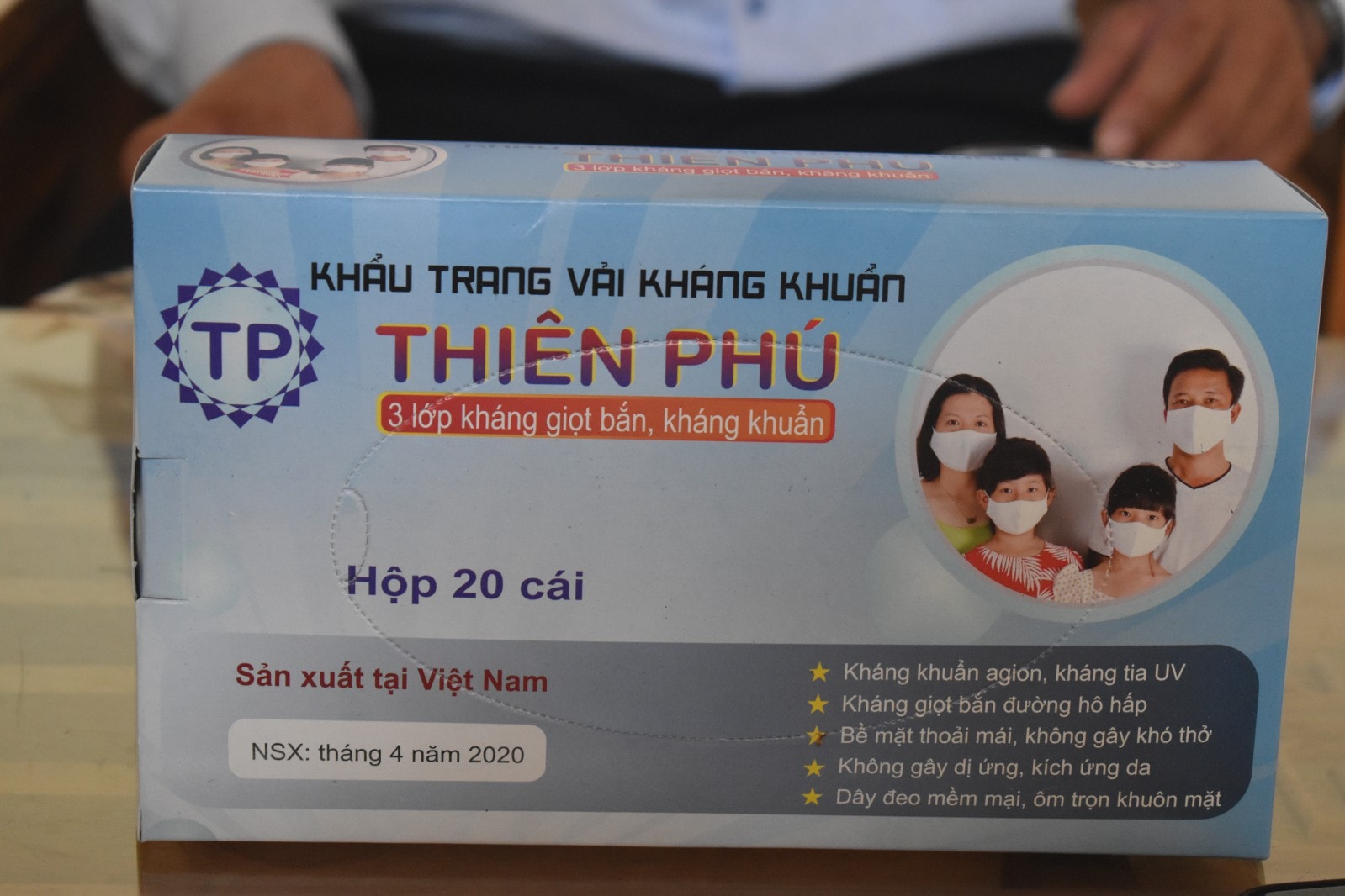 Sản phẩm được cấp mã vạch, kiểm định chất lượng và đóng gói