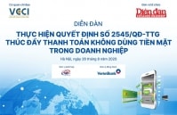 Thúc đẩy thanh toán không dùng tiền mặt