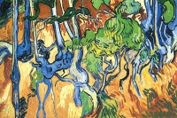 Vị trí nơi vẽ Tree Roots của Vincent van Gogh