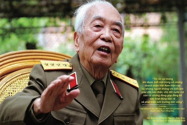 Đại tướng Võ Nguyên Giáp sống mãi trong lòng người dân Việt Nam