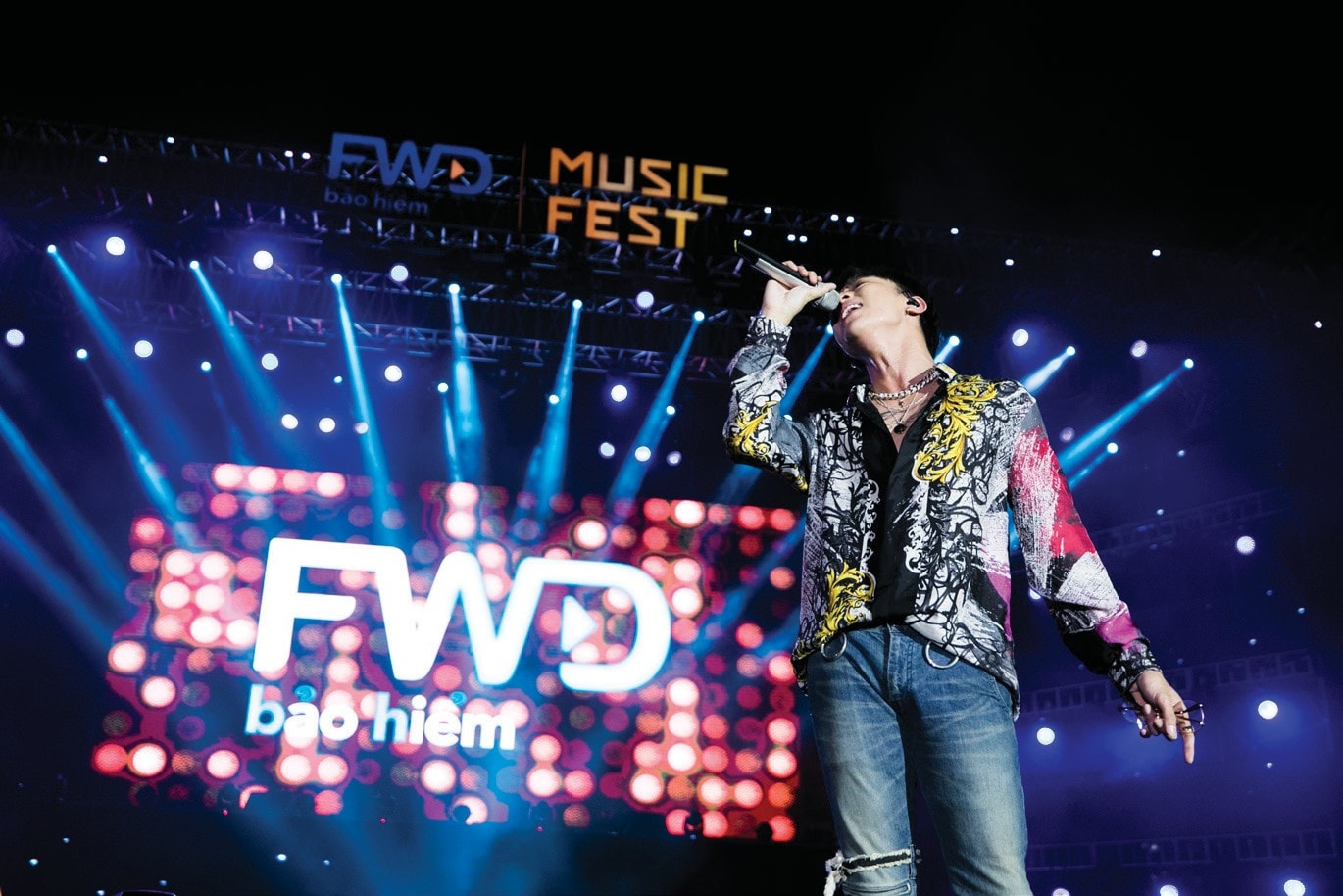 FWD sử dụng marketing với các chương trình lễ hội âm nhạc FWD Music Fest.