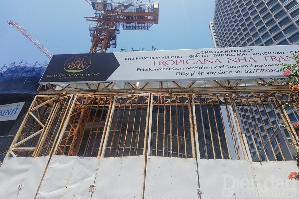 Dự án phải điều chỉnh từ 49 tầng nổi xuống còn 40 tầng theo quy hoạch chung của TP Nha Trang đến năm 2025